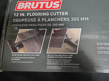 Brutus flooring cutter for sale  Hillsboro