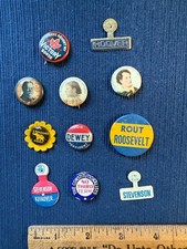 Lot political pins for sale  Mountain View