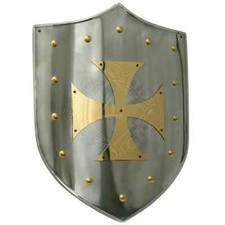 Scudo templare croce usato  Spedire a Italy