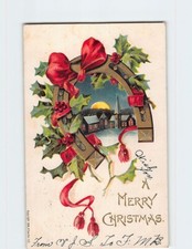 Cartolina buon natale usato  Spedire a Italy