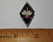 Vintage embedded orchid for sale  Raleigh