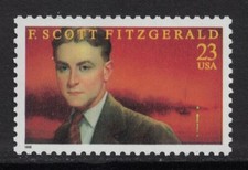 Scott 3104- F. Scott Fitzgerald, Escritor- MNH 23c 1996- selo de hortelã não utilizado, usado comprar usado  Enviando para Brazil