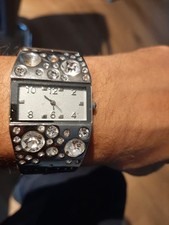 Damen armbanduhr spangenarmban gebraucht kaufen  Sternberg