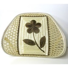 Almofada de apoio lombar ortopédica de malha floral vintage decoração aconchegante assento de carro comprar usado  Enviando para Brazil