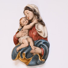 Heiligenfigur holz relief gebraucht kaufen  Owingen
