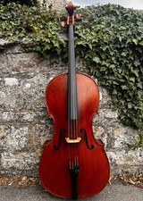 Usado, Violoncelo alemão tamanho completo fino por volta de 1900 comprar usado  Enviando para Brazil