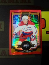 2015-16 O-Pee-Chee platina hóquei prisma vermelho John Carlson /149 comprar usado  Enviando para Brazil