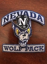 University Of Nevada Wolfpack Wolf Pack Vintage Iron On Patch 3" X 3" A1, usado comprar usado  Enviando para Brazil