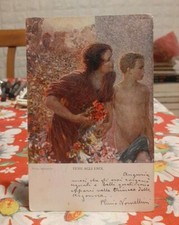 Cartolina fiori agli usato  Roma