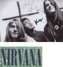 Nirvana autogramm rig gebraucht kaufen  Fernwald