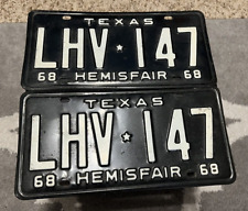 Vintage 1968 license for sale  Rockwall