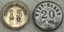 Wertmarken markiert den gebraucht kaufen  Deutschland