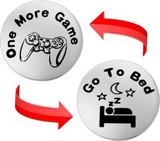 Funny Destiny Flip moeda novidade para jogos dupla face, mais um jogo/vá para a cama  comprar usado Funny Destiny Flip moeda novidade para jogos dupla face, mais um jogo/vá para a cama  comprar usado  Enviando para Brazil