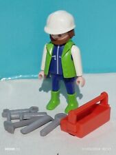 PLAYMOBIL FIGURA MECANICO  EXCAVADORA PALA 3001a 3001 CANTERA CONSTRUCCION comprar usado  Enviando para Brazil