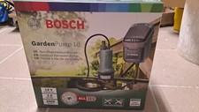 Bosch gartenpumpe 18v gebraucht kaufen  Blieskastel