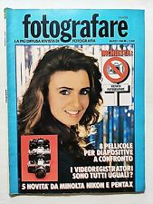 Fotografare marzo 1984 usato  Italia