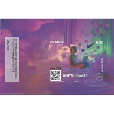 Feuillet crypto timbre d'occasion  Strasbourg-