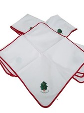 Christmas cotton napkins for sale  READING