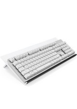 Bandeja/suporte para teclado de computador HUANUO HNKB09W: branco, ajustável, acrílico!!! comprar usado  Enviando para Brazil