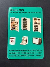 Antigo calendário de bolso 1985 publicidade philco eletrodomésticos TV geladeira #2325 comprar usado  Enviando para Brazil