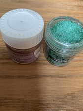 Pots embossing powder. for sale  NEATH