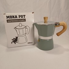 Cafeteira Moka Pot Stove Top italiana 3 xícaras coador panela Mocha, usado comprar usado  Enviando para Brazil