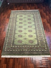 Bokhara rug green for sale  WOKING