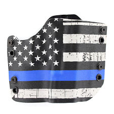Ruger - Coldre de arma OWB - Pronto para óptica - Linha azul grunge comprar usado  Enviando para Brazil