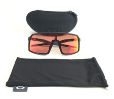 Usado, Óculos de sol Oakley Sutro OO9406-1137 armação preta fosca com lente Prizm Trail Torch comprar usado  Enviando para Brazil