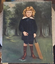 Vintage oil canvas for sale  STOURBRIDGE