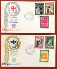 Vaticano 1966 fdc usato  Zugliano
