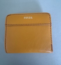 Fossil leather mustard for sale  DOVER