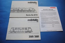 Märklin stück anleitung gebraucht kaufen  Wegberg