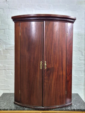 Antique mahogany wall for sale  BLYTH