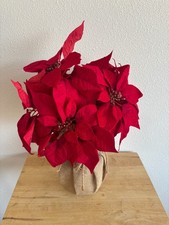 Artificial poinsettia arrangem for sale  Webb City