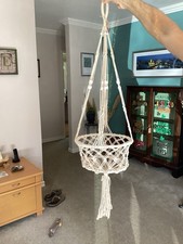 Macrame cream beaded for sale  TORRINGTON