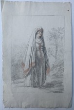 Dessin ancien original d'occasion  Paris IX