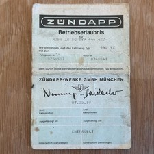 Riginal betriebserlaubnis zün gebraucht kaufen  Bad Pyrmont
