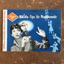 AGFA Blitz-Tips für Photofreunde, 16 Seiten DIN a 6 von 2.57 comprar usado  Enviando para Brazil