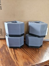 4 peças almofadas anti vibração para máquina de lavar, pára de lavar a lavadora se mover 3' 1/4 de altura comprar usado  Enviando para Brazil
