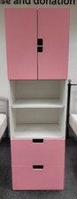 Ikea pink white for sale  NORTHAMPTON