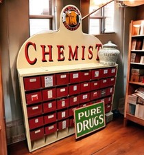Large chemists bank for sale  SAWBRIDGEWORTH