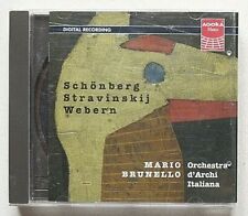Schonberg stravinskij webern usato  Milano