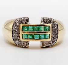 Bague tank style d'occasion  Paris II
