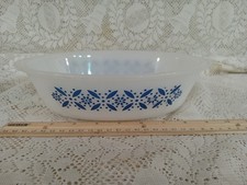 Glassbake blue flower for sale  Whittier