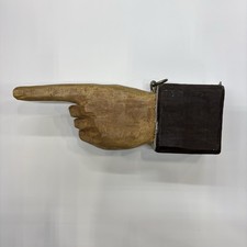 Carved wooden hand for sale  Saint Paul