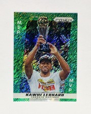 2024-25 PRIZM DECA KWAHI LEONARD MVP PÉL VERDE BRILHANTE 08/12 TORONTO RAPTORS comprar usado  Enviando para Brazil