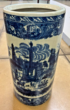 Antique ironstone blue for sale  BEDFORD