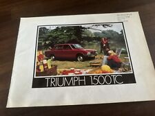 Triumph 1500tc range for sale  TAMWORTH