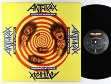 Anthrax - State Of Euphoria LP - Island/Megaforce NM, usado comprar usado Anthrax - State Of Euphoria LP - Island/Megaforce NM, usado comprar usado  Enviando para Brazil